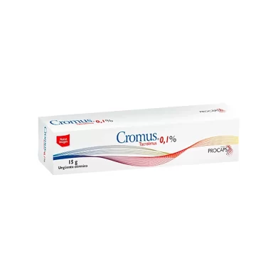 Cromus Tacrolimus 0.1% Tubo 15 Gr Corporal