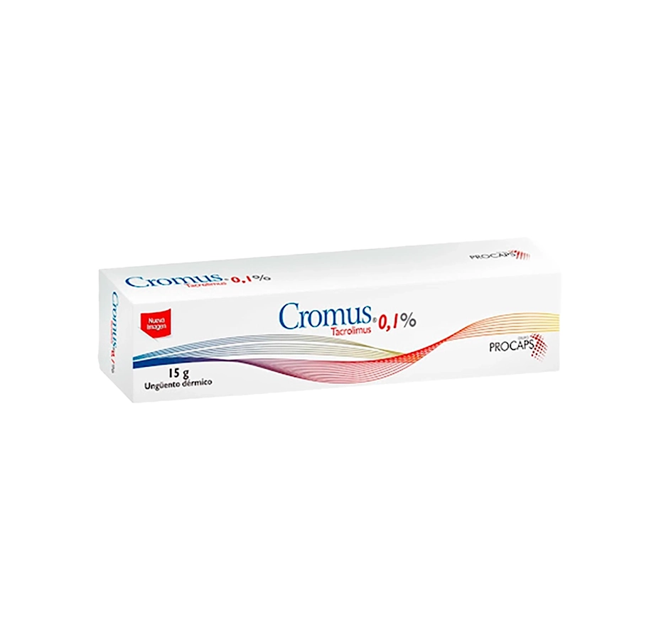 Cromus Tacrolimus 0.1% Tubo 15 Gr Corporal
