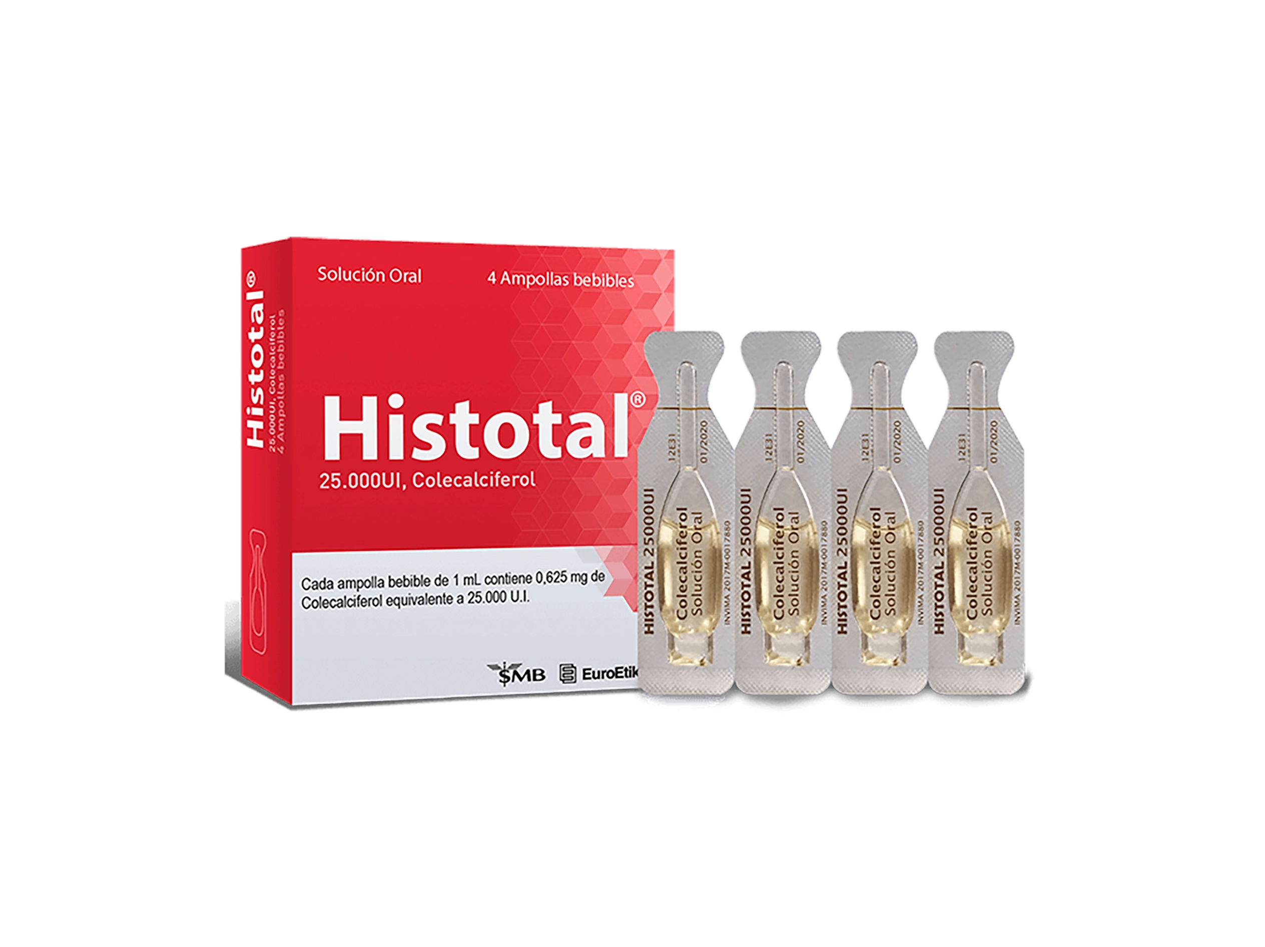 Histotal Caja X 4 Ampollas 1 ml Corporal