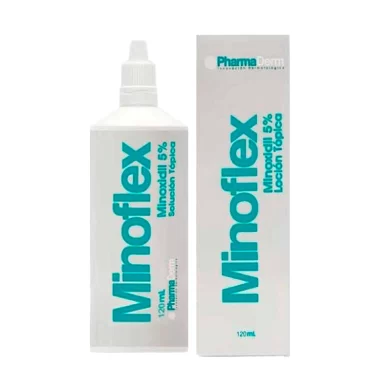 Minoflex Minoxidin 5% Locion Topica 120 mL Capilar