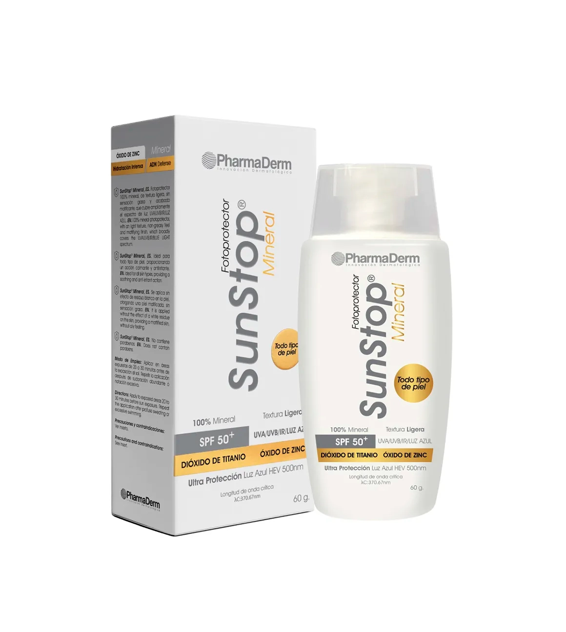 Sunstop Mineral Spf 50+ Protección Solar