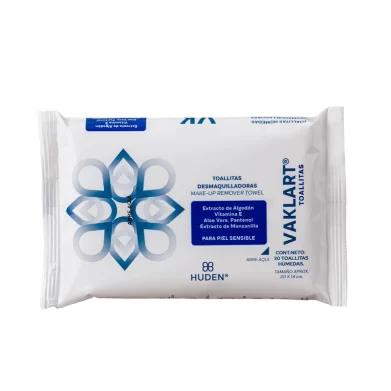 Vaklar Toallitas Desmaquilladoras X 30 Huden Corporal