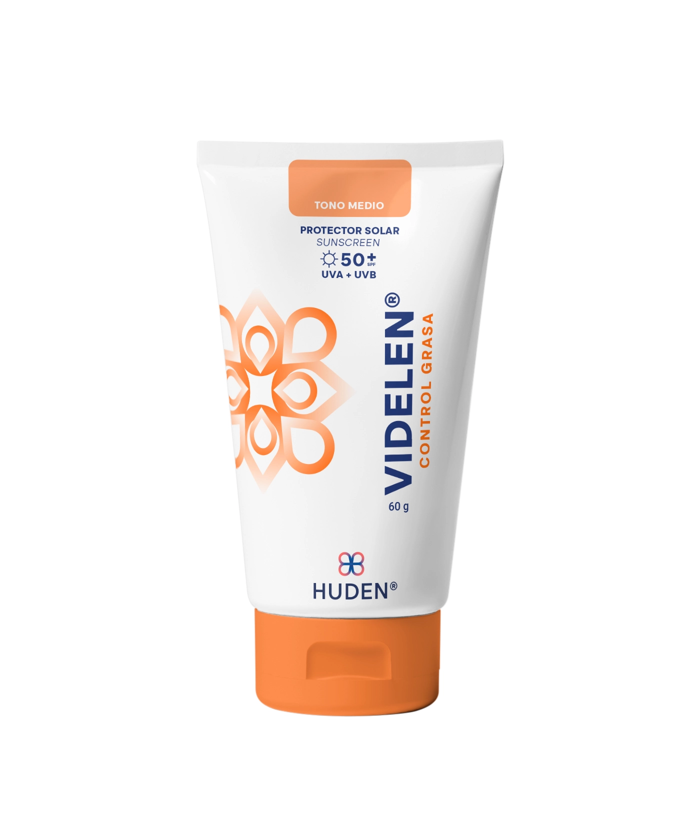 Videlen Control Grasa Tono Medio Spf 50+ X 60 Gr Protección Solar