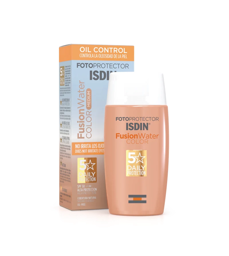 Water Color Medium Fotoprotector Fusion X 50 ml Protección Solar