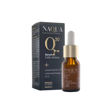 Q30 Serum Cells-Antiox + Liposomal Ferulic Ac. + Vit C 30% + Vit E (15ml) Facial